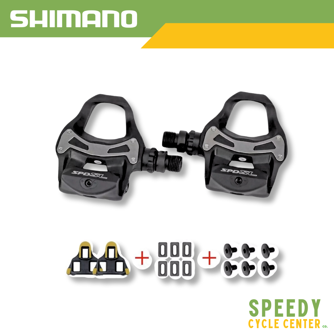 SHIMANO TIAGRA Pedals PD-R550 Clipless SPD-SL Pedal w/ Cleats