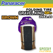 PANARACER TIRE GRAVEL KING SK+ 29x2.10 Folding Gravel Tire 60 PSI 120 TPI (1 PC)