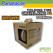 PANARACER TIRE GRAVEL KING X1 700x40C/45C/50C Folding Gravel Tire 60 PSI (1 PC)