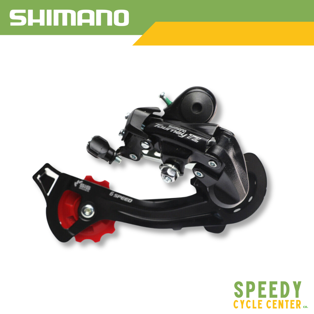 SHIMANO TOURNEY RD-TZ500GS 6 Speed Rear Derailleur Medium Direct Mount