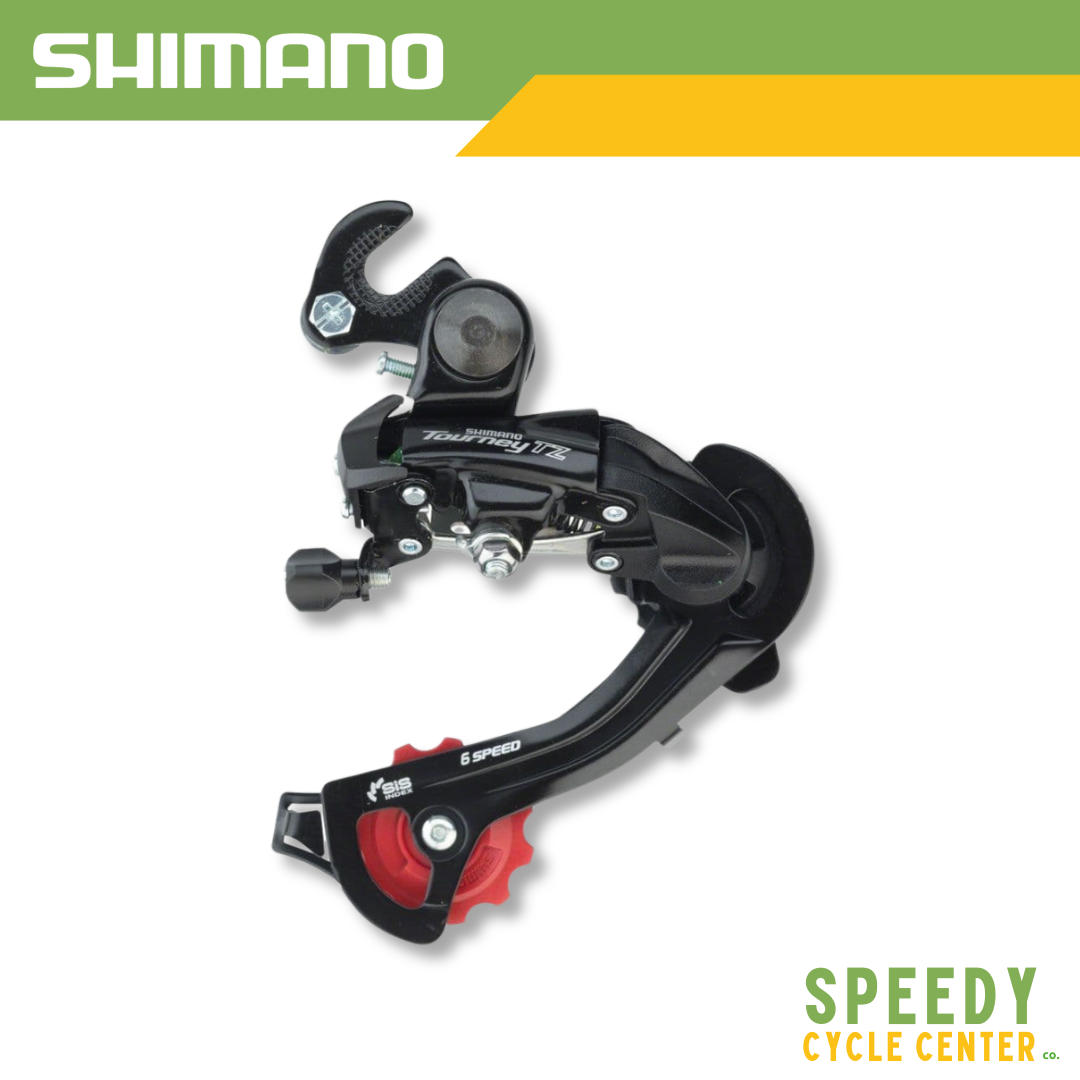 SHIMANO Tourney Rear Derailleur RD-TZ500GS 6 Speed Medium Bracket Mount