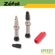 ZEFAL Tubeless Valves 2 PCS w/ Presta Valve Remover Tool