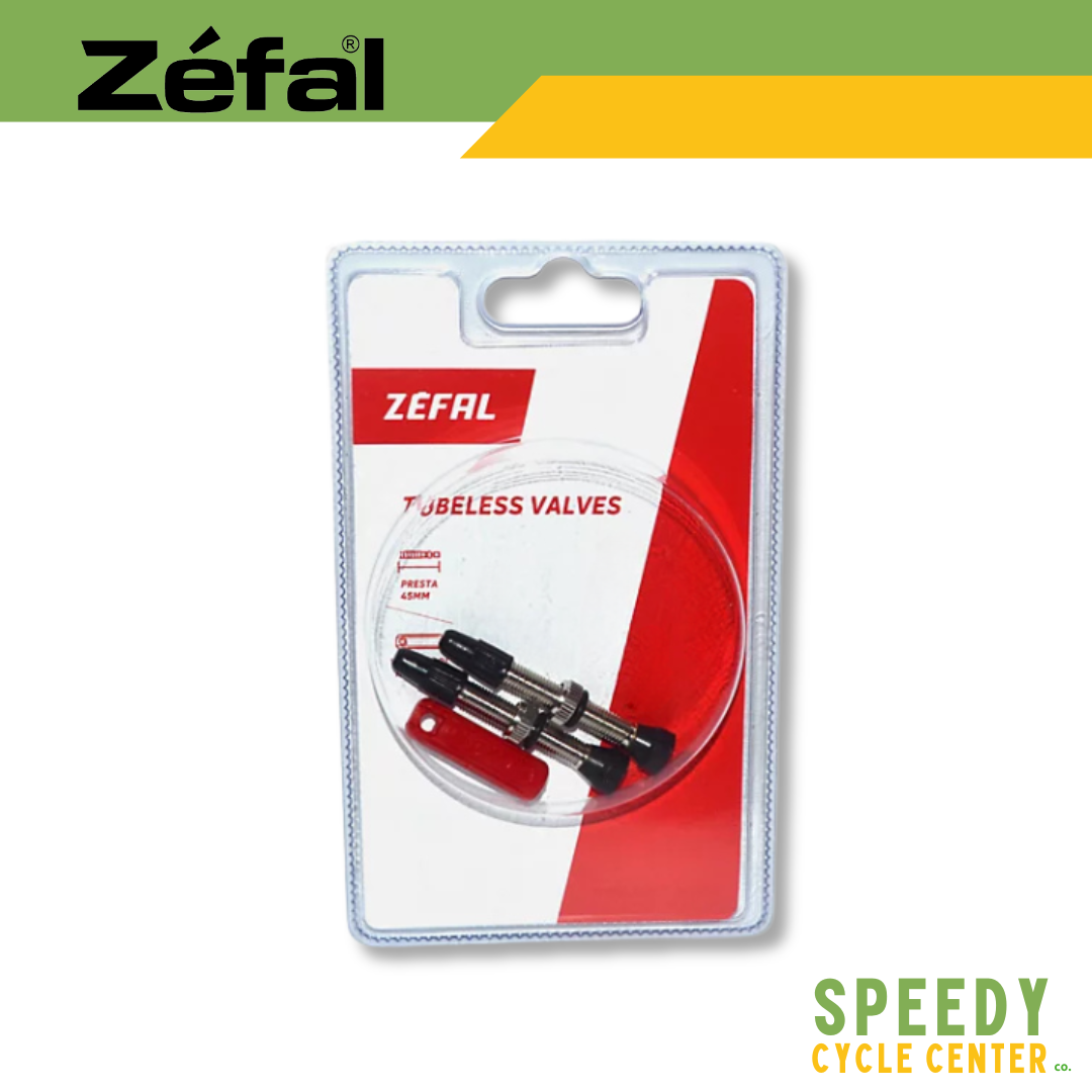 ZEFAL Tubeless Valves 2 PCS w/ Presta Valve Remover Tool