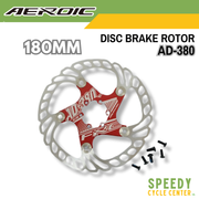 AEROIC Disc Brake Rotor AD-380 Floating 180mm Red