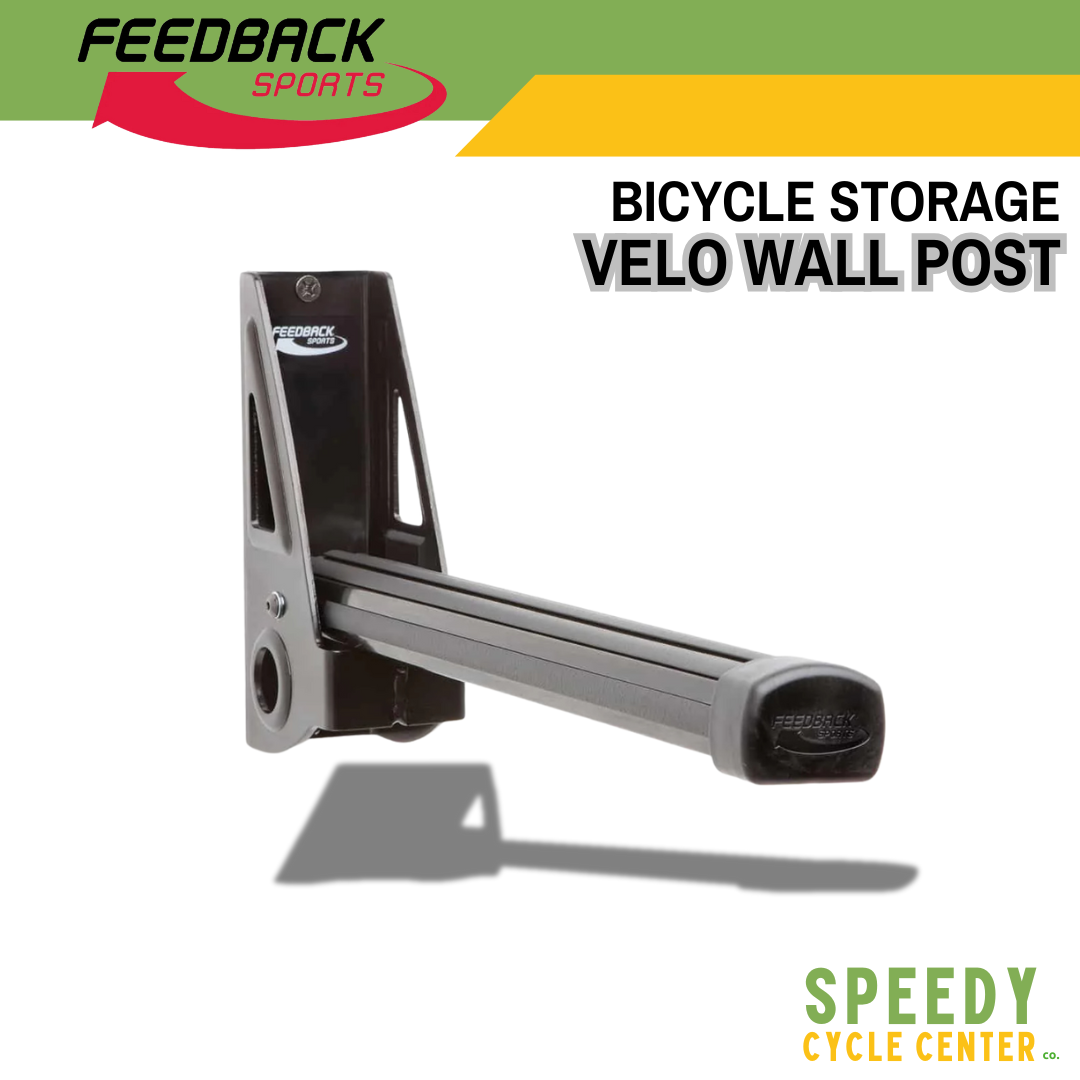FEEDBACK Sports VELO Wall Post Bicycle Storage Wall Mounted Post