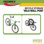 FEEDBACK Sports VELO Wall Post Bicycle Storage Wall Mounted Post