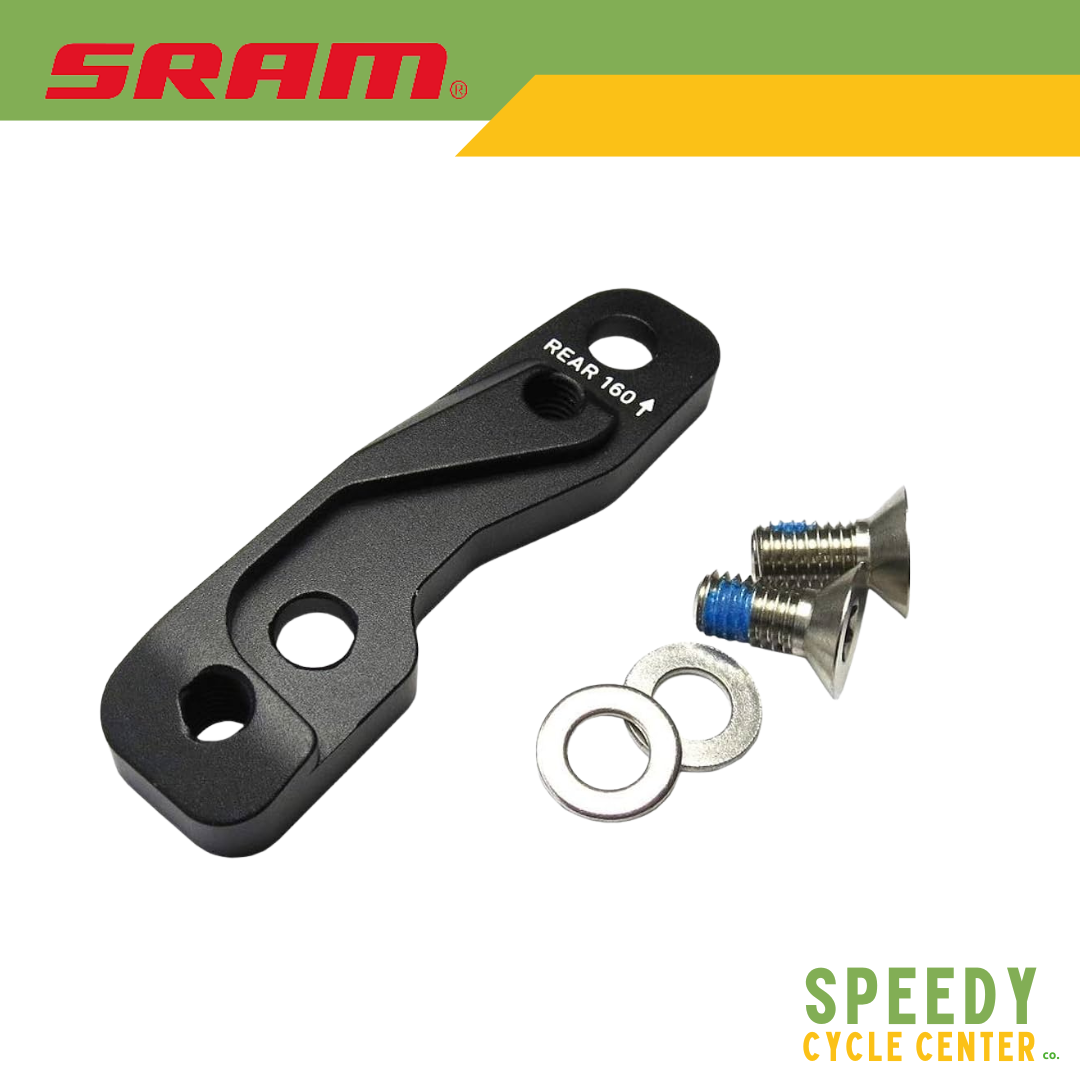 SRAM Disc Brake Caliper Adapter FLAT MOUNT BRACKET REAR 20F