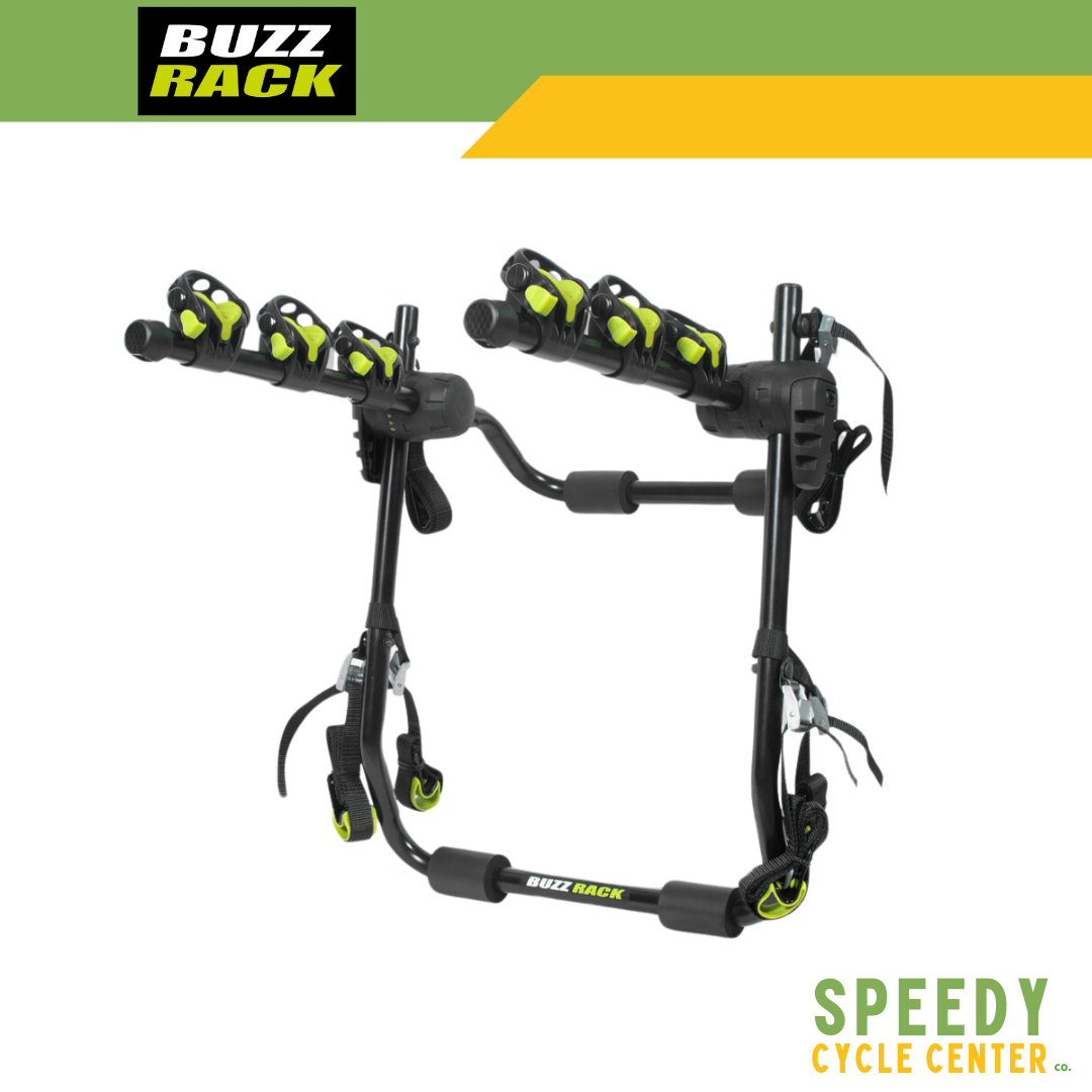BUZZRACK BEETLE 3 Bike Trunk Rack Carrier 45KG Maxed Weight Capacity