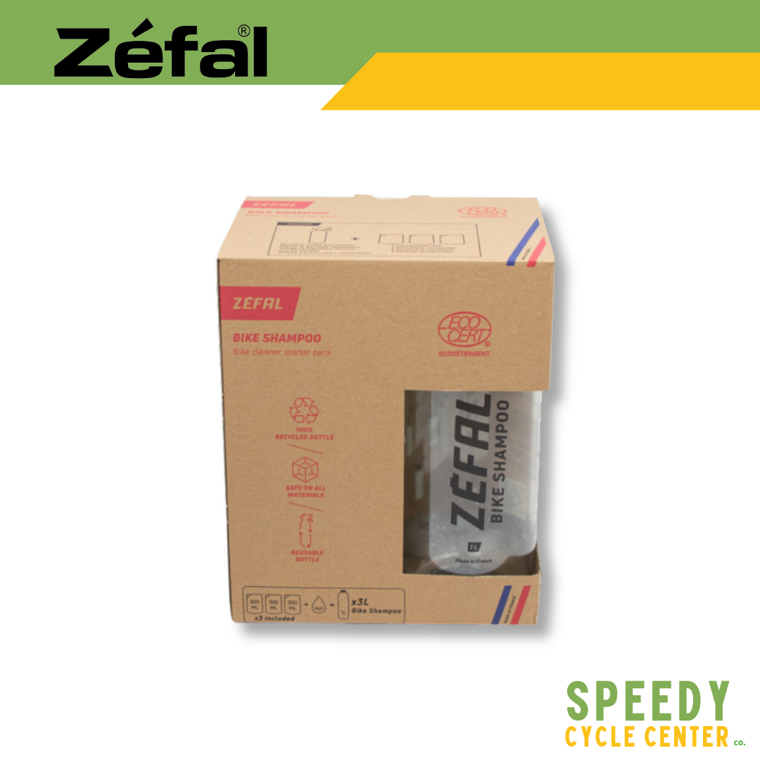 ZEFAL BIKE SHAMPOO Concentrated Bike Cleaner Kit Ecocert Ecodetergent 3 Liters