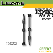 LEZYNE CNC TLR VALVE 60mm Tubeless Ready Bike Tire Valve