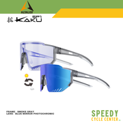 LTALIST KAKU SP1 SG-KS100-PH PHOTOCHROMIC Mirror Polarized Sports Sunglasses Wide