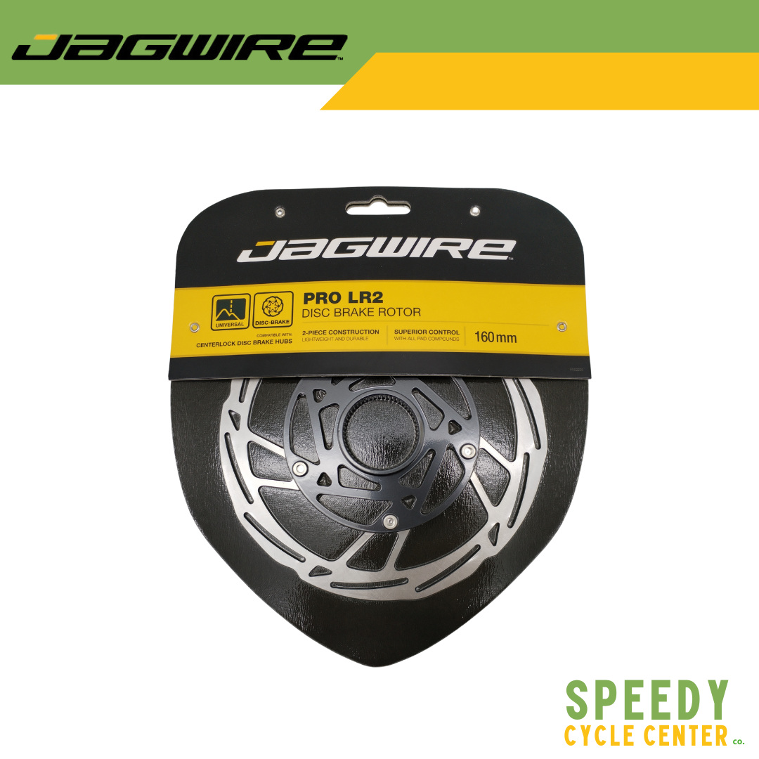 JAGWIRE Disc Brake Rotor PRO LR2 Center Lock Type / 6-Bolt Type Universal 160MM