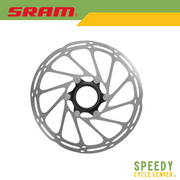 SRAM CENTERLINE DISC BRAKE ROTOR 160MM 6 BOLTS / CENTERLOCK ROUNDED