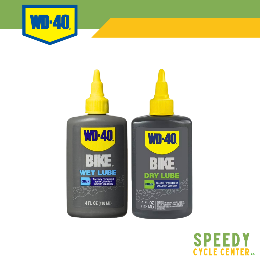 WD-40 Bike Chain Lubricant WET LUBE / DRY LUBE 118ML