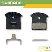 SHIMANO Disc Brake Pads J03A Resin Pad w/ Fin & Spring