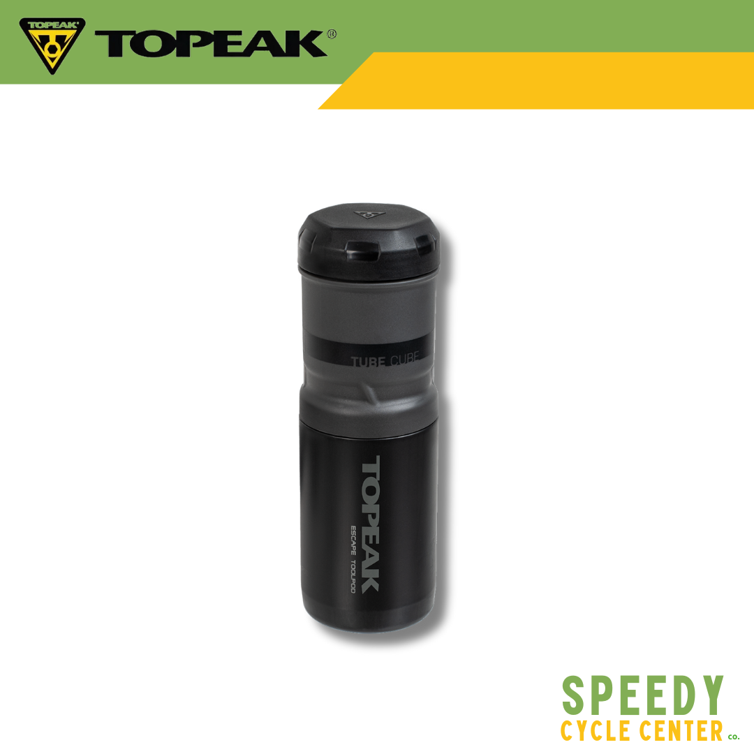 TOPEAK Tools ESCAPE POD+ /w Tube Cube TEP-P02 Tool Bottle 2 in 1 Storage