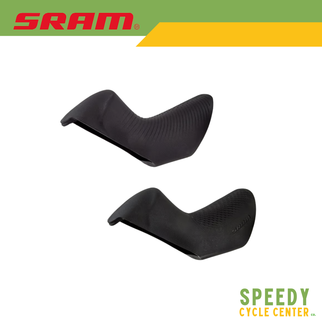 SRAM RED / FORCE AXS ETAP SHIFTER HOOD COVERS / GRIPS BLACK (Pair)
