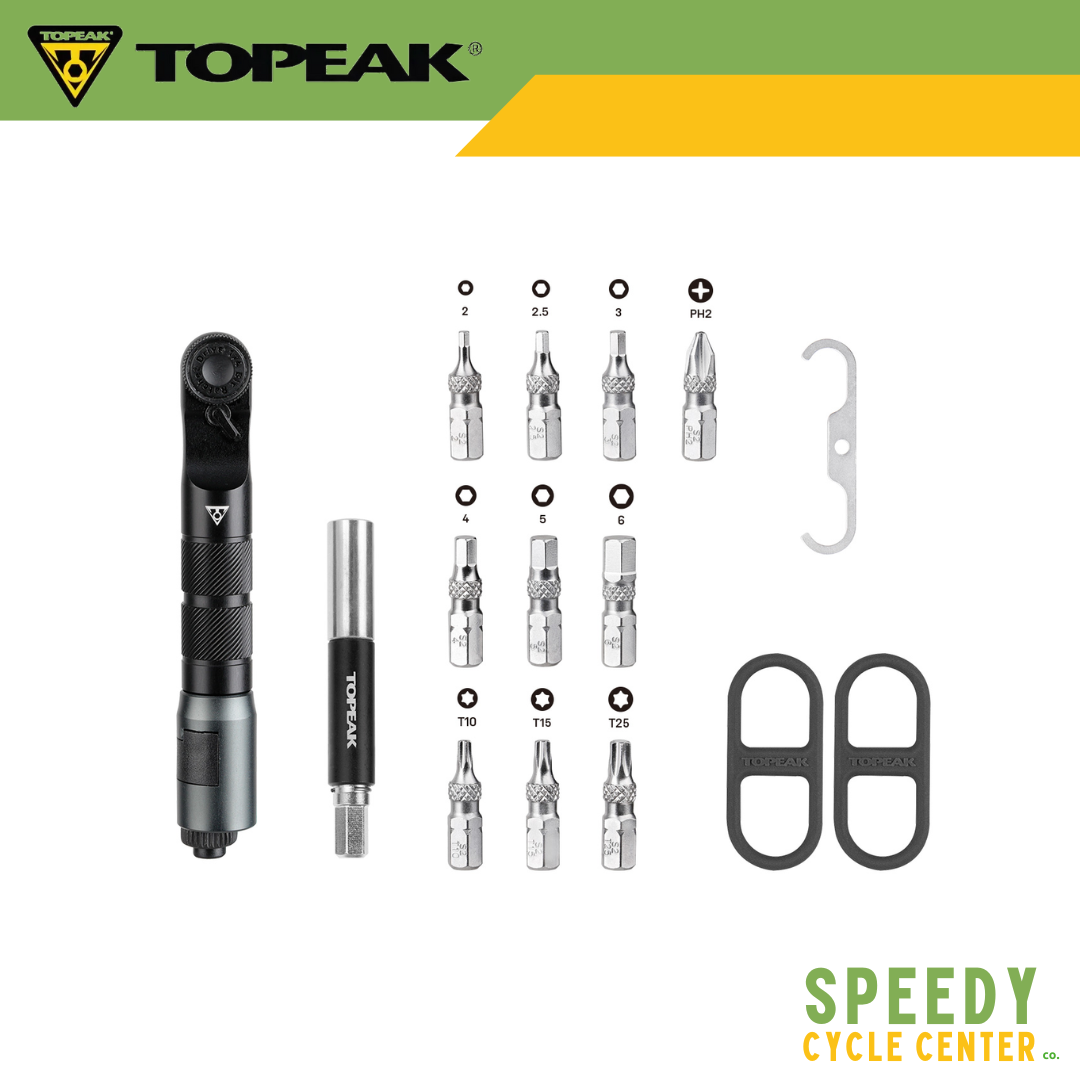 TOPEAK TOOLS RATCHET'n ROLL EX TT2608 Multi-function Ratchet Tool Set / Chain Tool