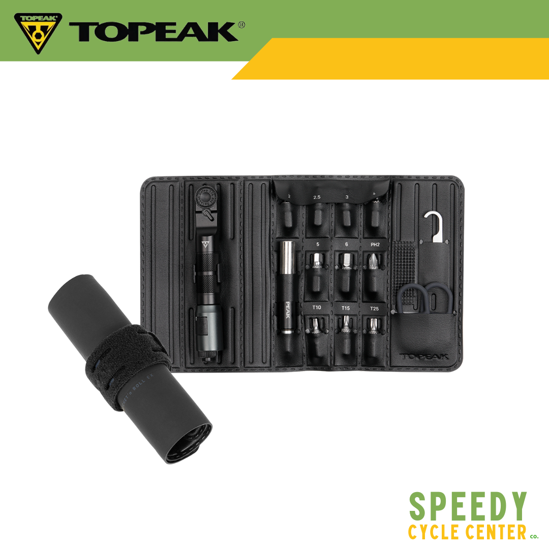 TOPEAK TOOLS RATCHET'n ROLL EX TT2608 Multi-function Ratchet Tool Set / Chain Tool