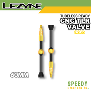 LEZYNE CNC TLR VALVE 60mm Tubeless Ready Bike Tire Valve