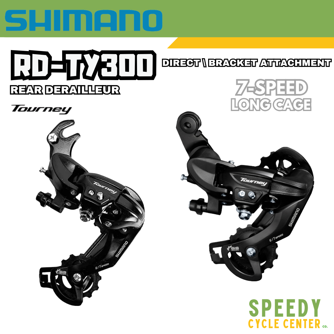 SHIMANO TOURNEY RD-TY300 Direct \ Bracket Attachment  6/7 Speed