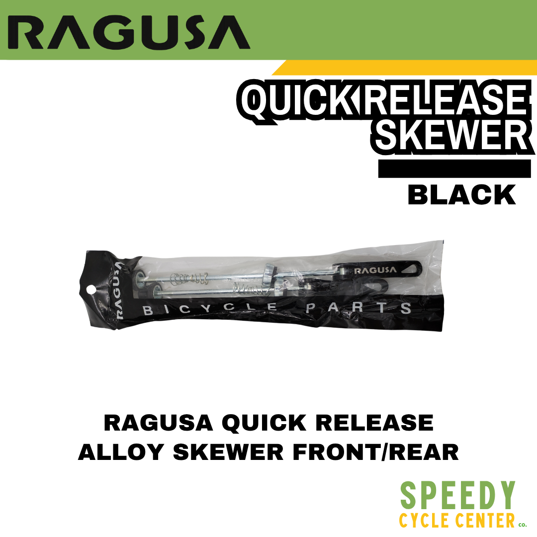 RAGUSA SKEWER QUICK RELEASE FRONT AND REAR ALLOY MTB / ROAD BIKE