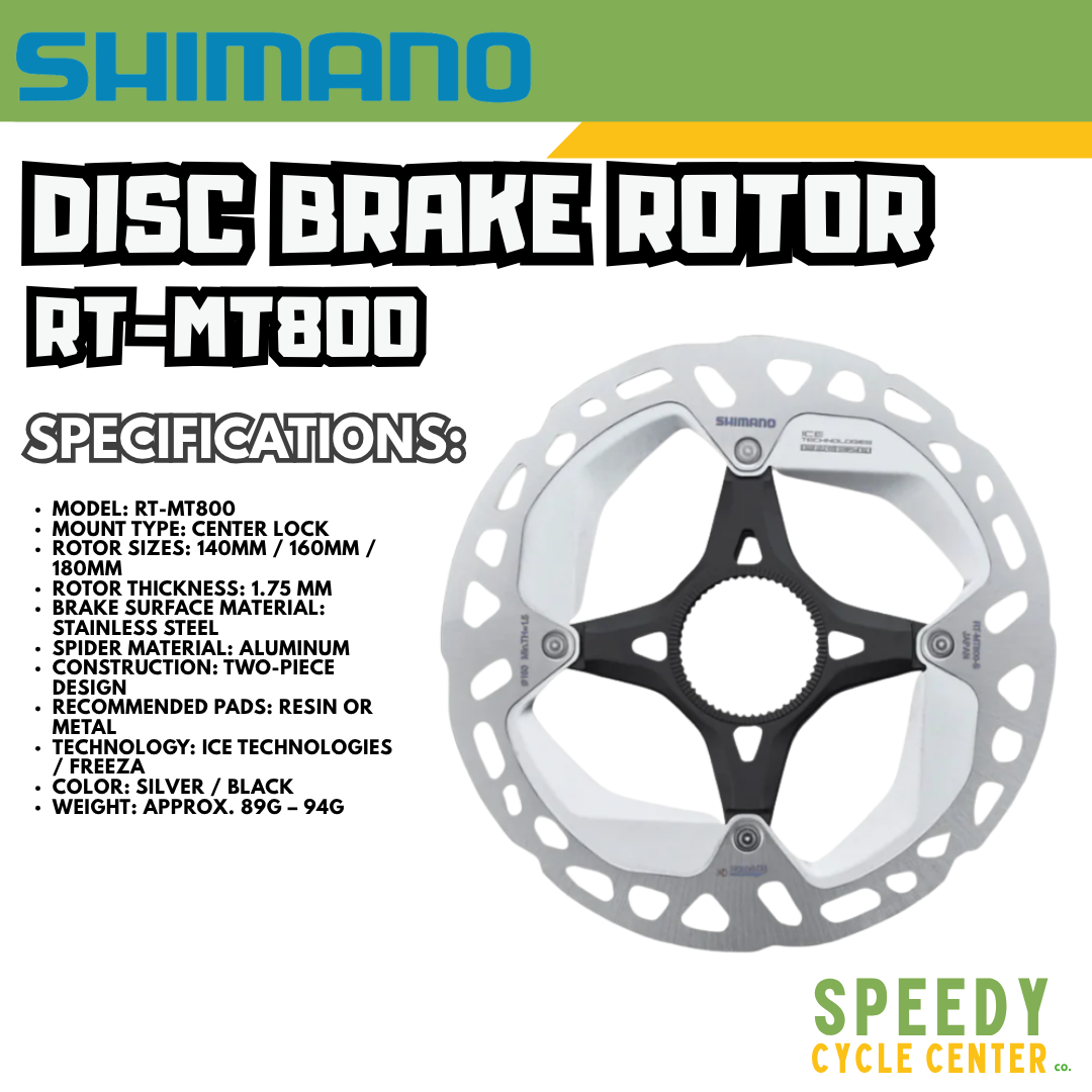 SHIMANO Disc Brake Rotor RT-MT800