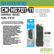 SHIMANO Chain CN-HG701-11 11 Speed 116L / 126L