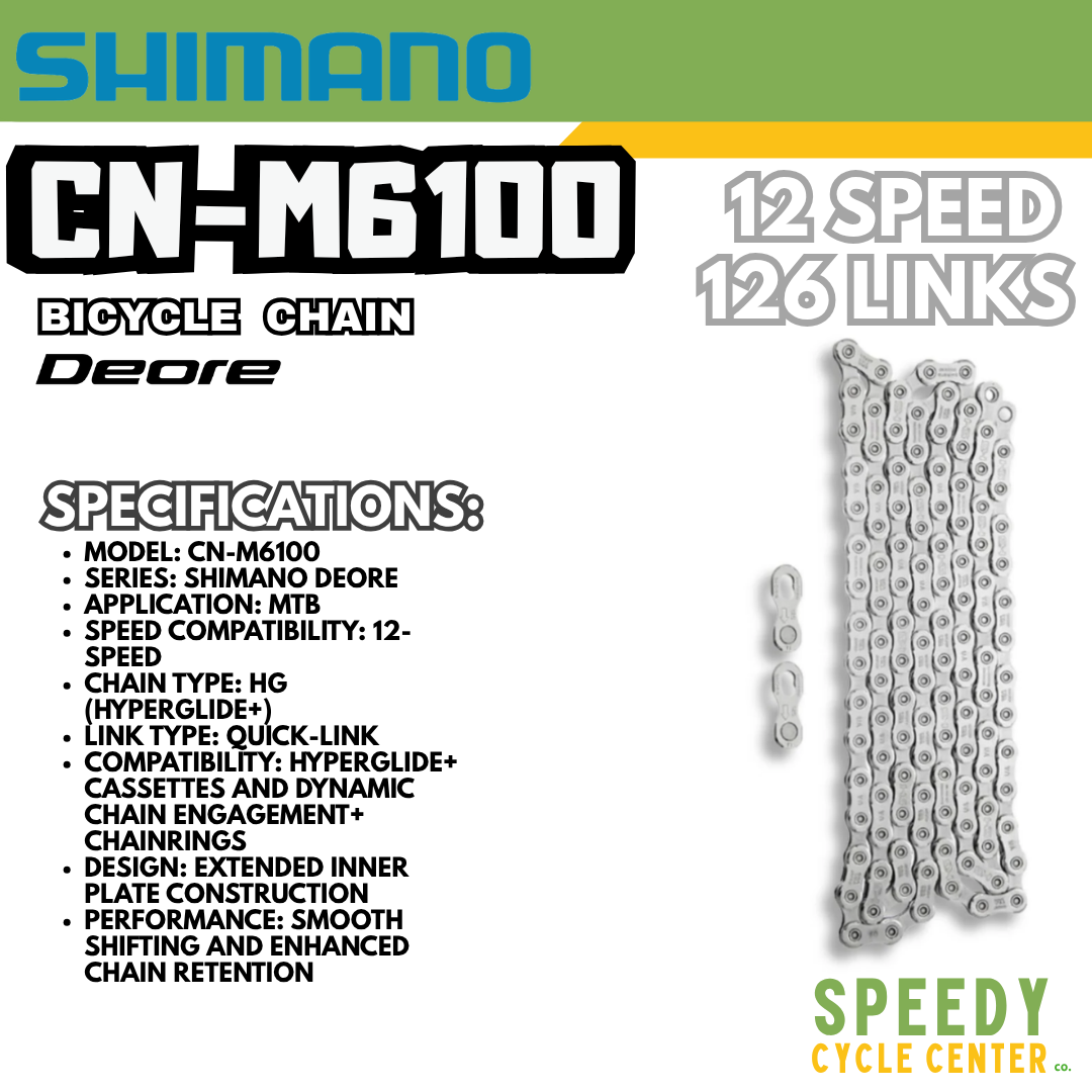 SHIMANO CN-M6100 Chain 12 Speed