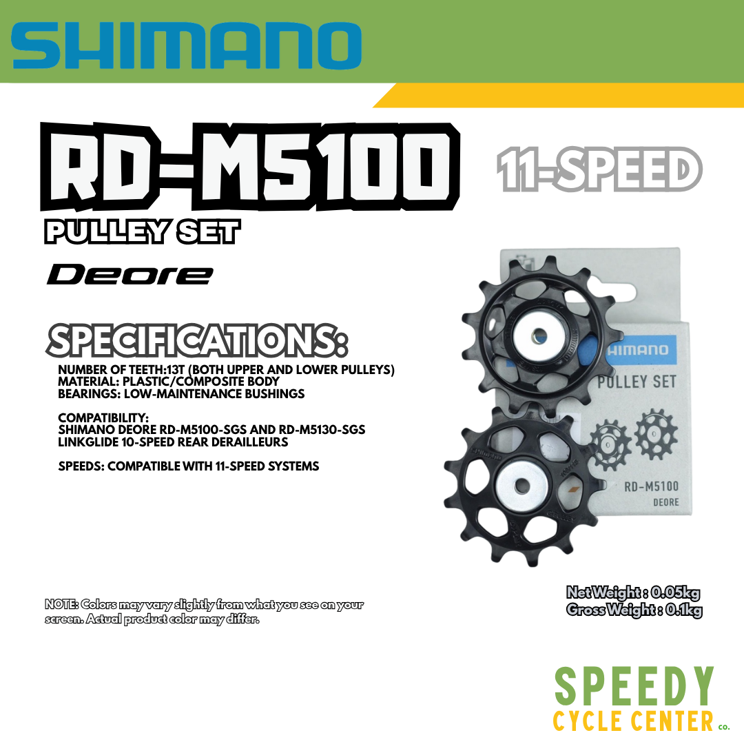 SHIMANO DEORE RD-M5100 Pulley Set