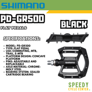SHIMANO Flat Pedal PD-GR500