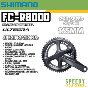 SHIMANO ULTEGRA  FC-R8000 Chainwheel 11 SPEED w/o BB