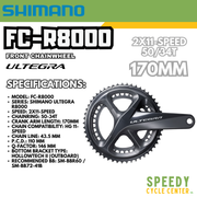 SHIMANO ULTEGRA  FC-R8000 Chainwheel 11 SPEED w/o BB
