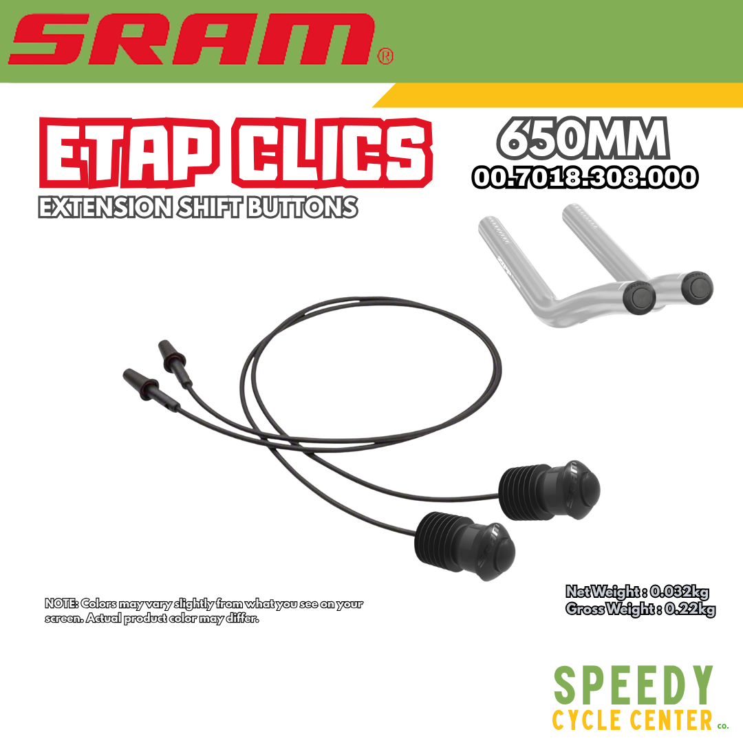 SRAM RED ETAP CLICS Extension Shift Buttons 650mm 2x11/12-Speed