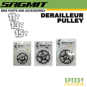 SAGMIT REAR DERAILLEUR PULLEY CNC AL7075 Sealed Bearing 11T / 13T / 15T