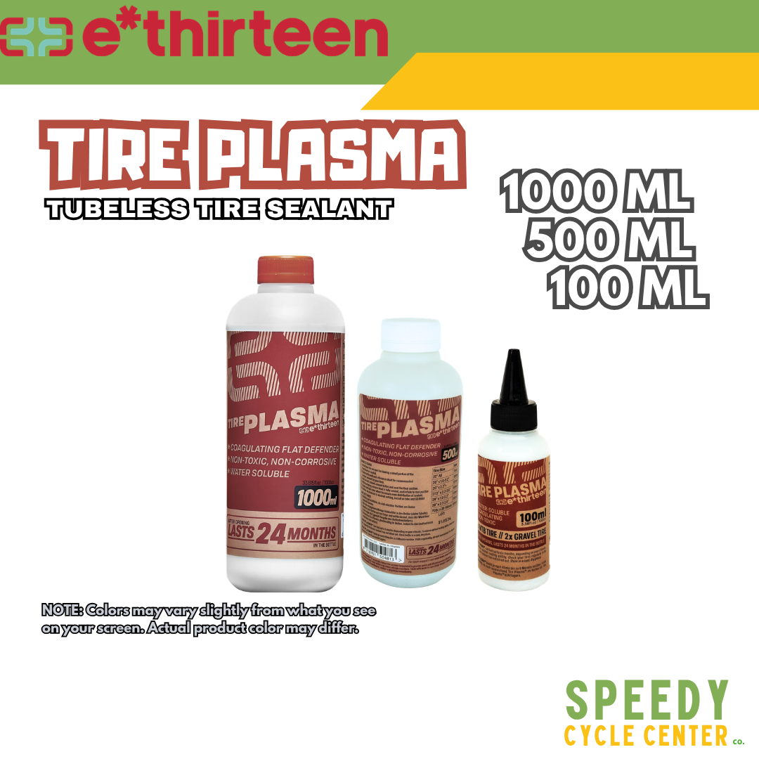E*THIRTEEN TIRE PLASMA Tubeless Sealant 1000ML / 500ML / 100ML