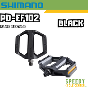 SHIMANO Pedal PD-EF102 Flat Pedals Black
