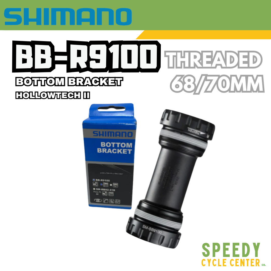 SHIMANO DURA-ACE BB-R9100 Threaded Bottom Bracket HOLLOWTECH II