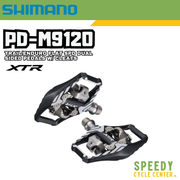 SHIMANO XTR PD-M9120 Trail/Enduro Flat SPD Dual Sided Pedals  w/ Cleats