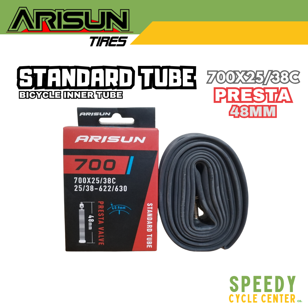 ARISUN TIRES Bicycle Interior STANDARD TUBE 700x25/38C | 700x35/50C PRESTA 48mm/60mm