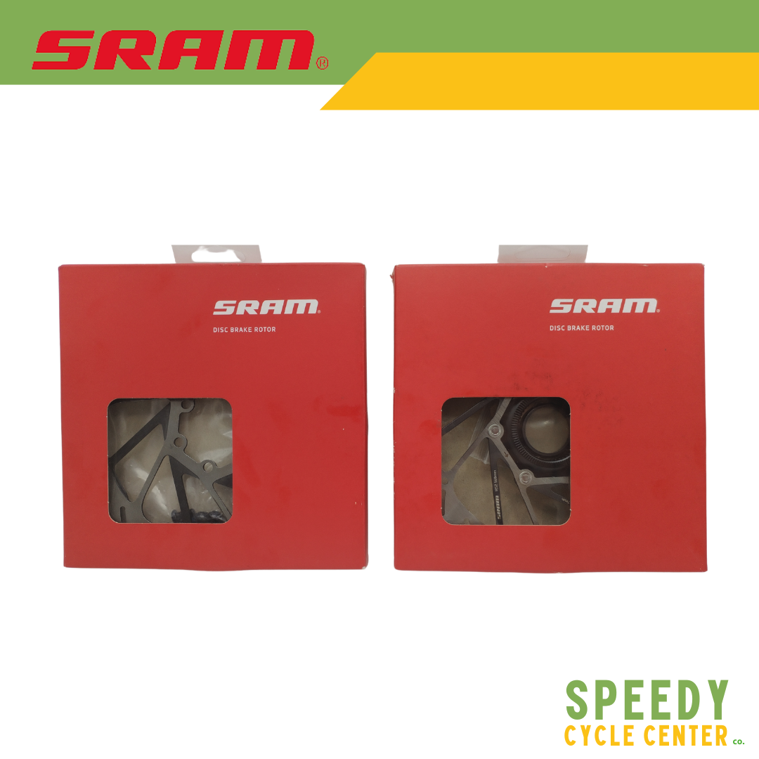 SRAM HS2 DISC BRAKE ROTOR 160MM 6 BOLTS / CENTERLOCK ROUNDED MTB