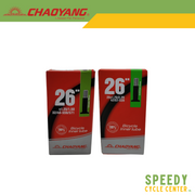CHAOYANG Inner Tube 26x1.25/1.50 / 26x1.75/2.20 Schrader AV 48mm