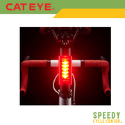 CATEYE Rear Light TIGHT KINETIC TL-LD180K Tail Light w/ Brake Mode IPX7