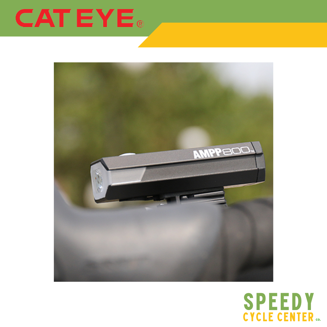 CATEYE Head Light & Tail Light KIT AMPP800 + VIZ300 HL-EL088RC / TL-LD810