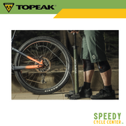TOPEAK JOEBLOW Mountain II Floor Pump TwinHead® Presta/Schrader/Dunlop Valves