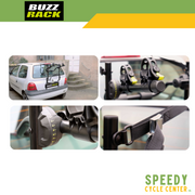 BUZZRACK MOZZQUITO 3 Bike Trunk Rack Carrier 45KG Maxed Weight Capacity