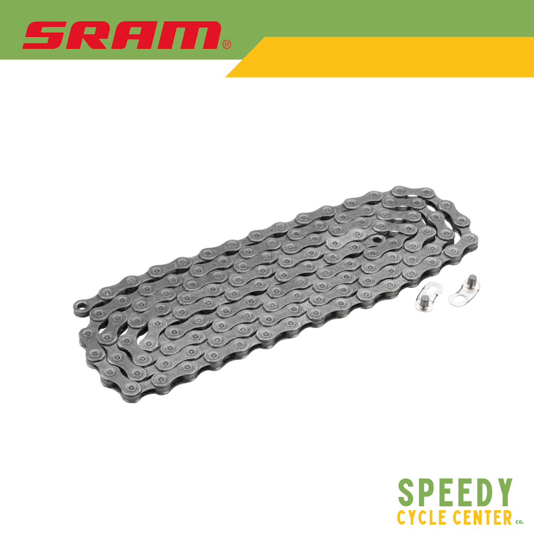 SRAM NX EAGLE BIKE CHAIN 12-SPEED 126L POWERLOCK (Silver)