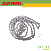 SRAM NX EAGLE BIKE CHAIN 12-SPEED 126L POWERLOCK (Silver)