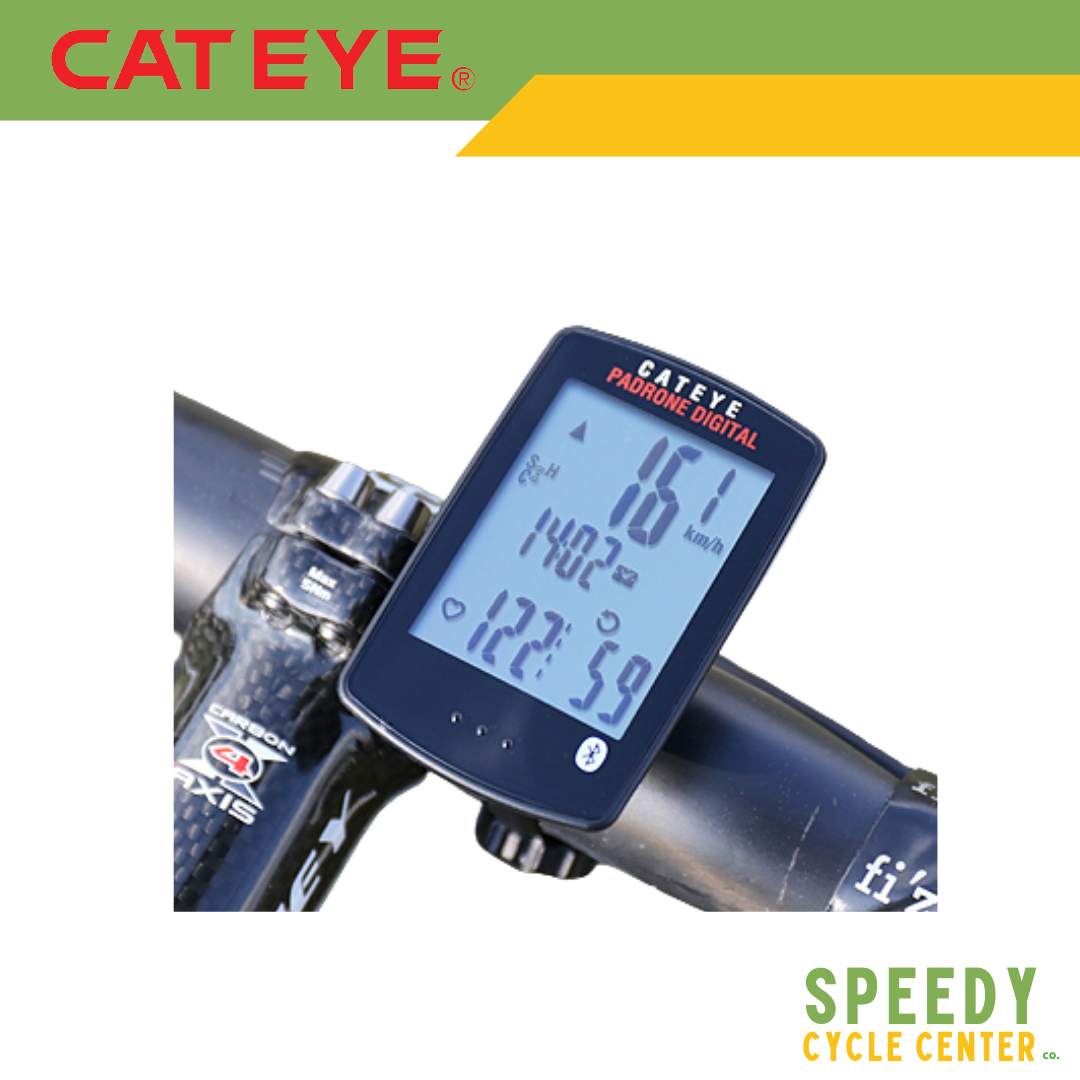 CATEYE Padrone Digital CC-PA400B Cadence + Speed Kit 11 Functions