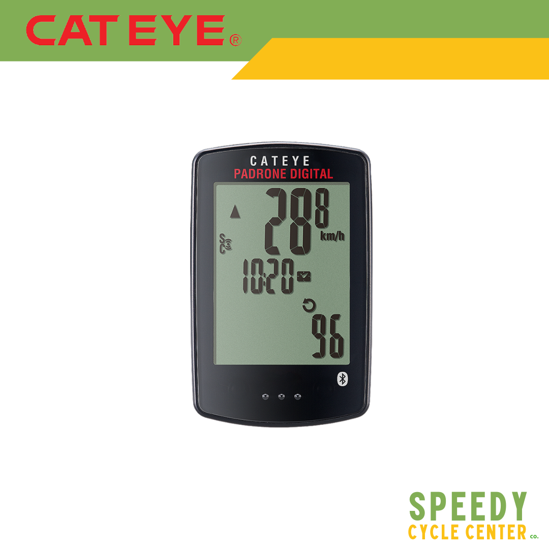 CATEYE Padrone Digital CC-PA400B Cadence + Speed Kit 11 Functions